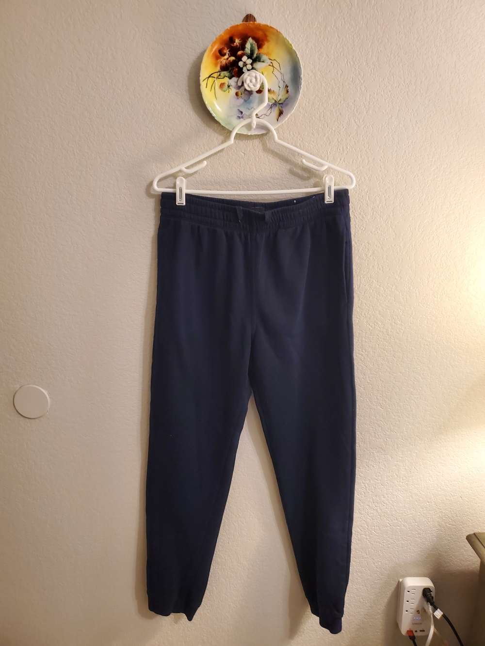 Casual Navy Blue Jogger Pants
